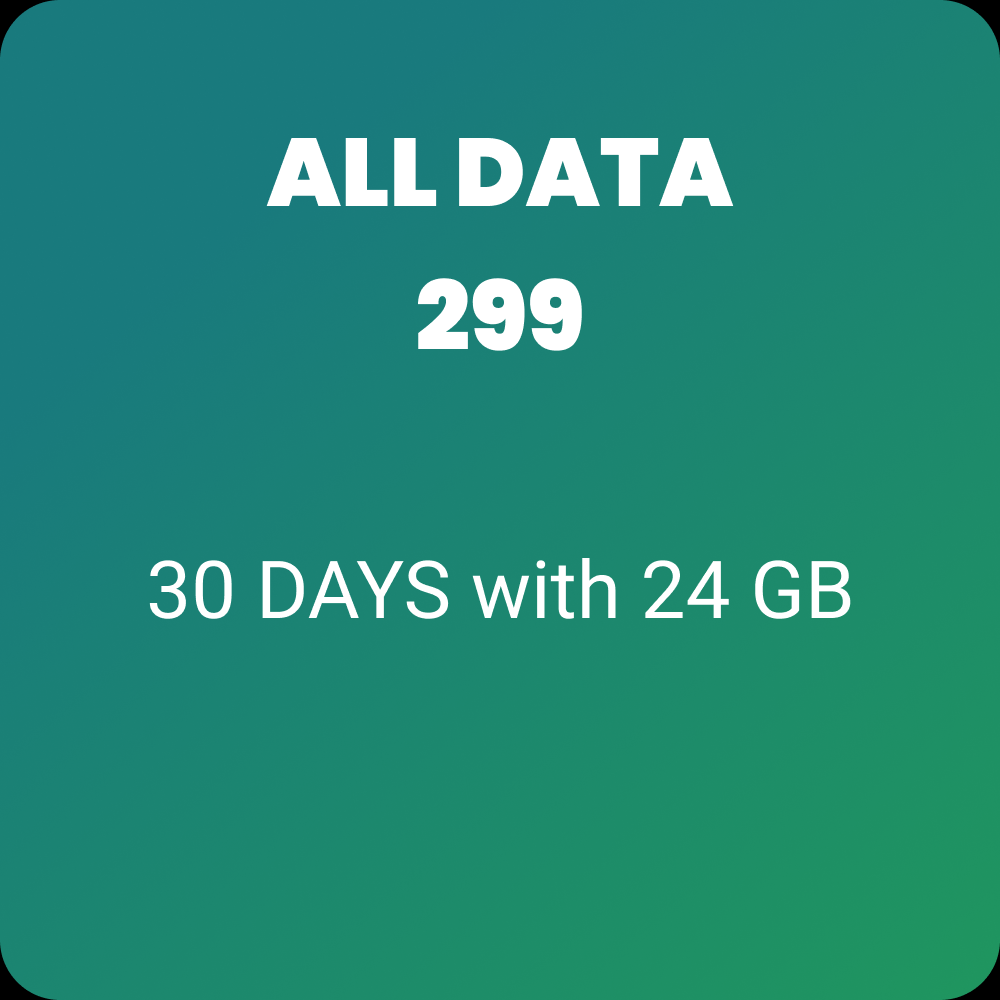 ALL DATA 299